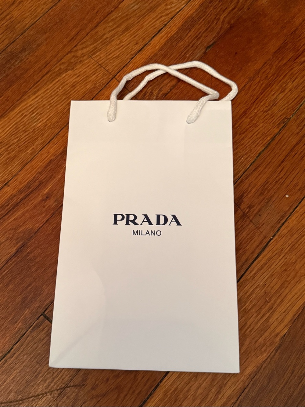 Prada Milano Designer Shopping Gift Bag 10” x 6.5”